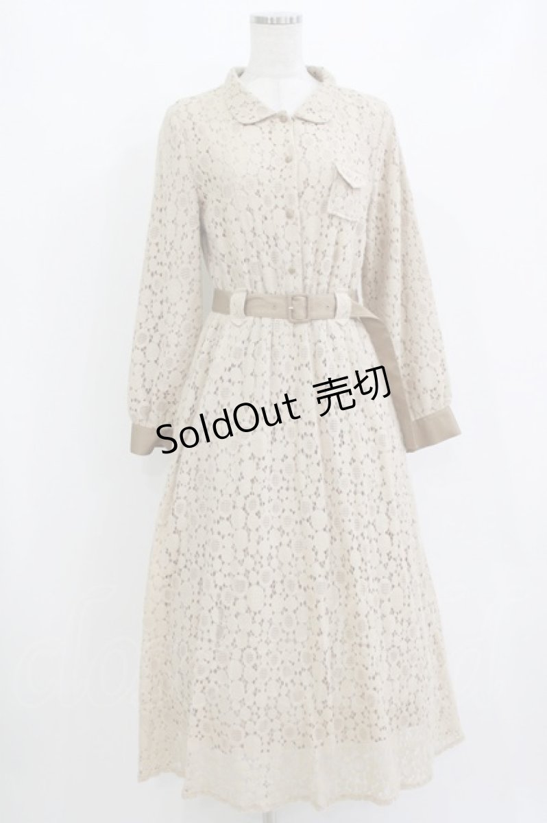 画像1: LEBECCA boutique / 喜び勇むワンピース Free Beige H-26-08-30-034-LO-OP-NS-ZH (1)