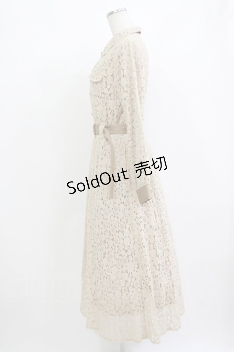 画像2: LEBECCA boutique / 喜び勇むワンピース Free Beige H-26-08-30-034-LO-OP-NS-ZH (2)