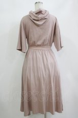 画像3: Fi.n.t / ロゴリボンスムースワンピース Free PINK BEIGE H-26-08-30-044-CA-OP-NS-ZH (3)