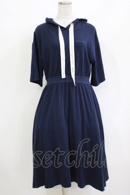 Preview of ロゴリボンスムースワンピース Free NAVY