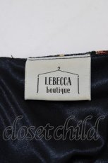 画像5: LEBECCA boutique / まぶたに浮かべるワンピース Free ブラック H-26-08-30-047-LO-OP-NS-ZH (5)