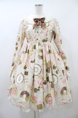 画像1: Angelic Pretty / Baked Sweets Paradeワンピース Free アイボリー H-26-08-30-1035-AP-OP-NS-ZH (1)