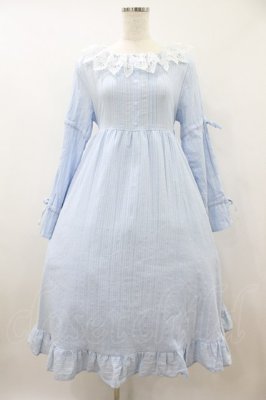 Preview of MYレースフリルワンピース M サックス