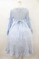 画像2: Cherirulu Chocola / MYレースフリルワンピース M サックス H-26-08-30-1039-LO-OP-NS-ZH (2)