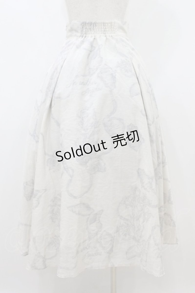 画像2: an another angelus / シェルモチーフマリン柄スカート Free OFF WHITE H-26-08-30-1045-CA-SK-NS-ZH (2)