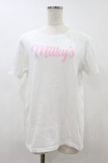 画像1: MILK / Milky's Tee Free 白 H-26-08-30-1061-ML-TS-NS-ZH (1)