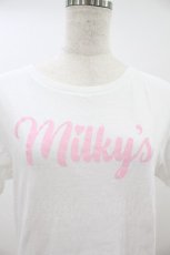 画像3: MILK / Milky's Tee Free 白 H-26-08-30-1061-ML-TS-NS-ZH (3)