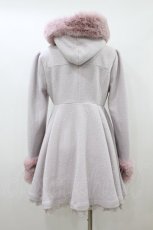 画像2: MA*RS / ビット付きブークレロングコート M-L ピンク H-26-08-30-1065-GO-CO-YZ-ZH (2)