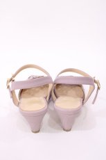 画像3: an another angelus / レースカットワークサンダル L/24.5~25cm Lavender H-26-08-30-1001-CA-SH-NS-ZH (3)