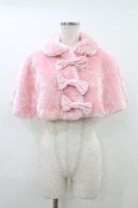 画像1: Angelic Pretty / Fancy Ribbonファーケープ Free ピンク H-26-08-30-1028-AP-JA-NS-ZH (1)