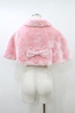 画像2: Angelic Pretty / Fancy Ribbonファーケープ Free ピンク H-26-08-30-1028-AP-JA-NS-ZH (2)