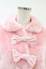 画像4: Angelic Pretty / Fancy Ribbonファーケープ Free ピンク H-26-08-30-1028-AP-JA-NS-ZH (4)