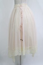 画像2: axes femme / チュールボリュームスカート M 生成り H-26-08-30-057-AX-SK-NS-ZH (2)