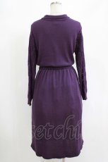 画像3: LEBECCA boutique / 泣かない私の襟付きニットワンピース Free Purple H-26-08-30-060-LO-OP-NS-ZH (3)