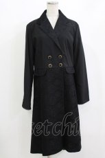 画像1: axes femme / レースジャケットコート M ブラック H-26-08-30-064-AX-CO-NS-ZH (1)