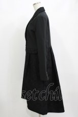 画像2: axes femme / レースジャケットコート M ブラック H-26-08-30-064-AX-CO-NS-ZH (2)