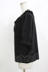 画像2: m petit by misako / TT*AOKエリレースPO L ブラック H-26-08-30-068-LO-TO-NS-ZH (2)