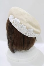 画像2: m petit by misako / TT*AMレースサーモベレー  生成り H-26-08-30-084-LO-AC-NS-ZH (2)
