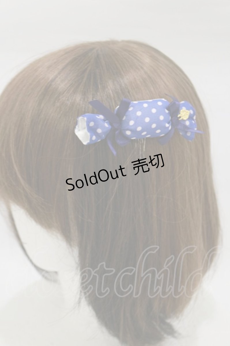 画像2: BABY,THE STARS SHINE BRIGHT / MY ANNIVERSARYドットキャンディリボンコーム  ブルー H-26-08-30-011-BA-AC-NS-ZH (2)