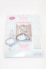 画像1: Angelic Pretty / Upside Down Story アリス タイツ  サックス H-26-08-30-013-AP-ZA-NS-ZH (1)