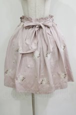 画像1: LIZ LISA / マーガレット刺繍スカート 0 ピンク H-26-08-30-020-LO-SK-NS-ZH (1)