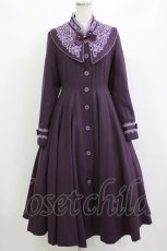 画像1: Innocent World / ブロンシュコートワンピース M スミレ×淡スミレ/Violet×Light violet H-26-08-30-021-IW-OP-NS-ZH (1)