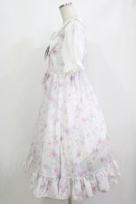 画像2: Princess Flower Garden / 胡桃咲姫/フラワープリントワンピース L ピンク H-26-08-30-022-LO-OP-NS-ZH (2)