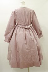 画像2: virally / 星名桜子/クラシックリボンワンピース L ピンク H-26-08-30-003-LO-OP-NS-ZH (2)