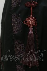画像4: Ozz oneste / タッセルチャーム付刺繍スカート  黒 H-26-09-01-046-OO-SK-KB-ZH (4)