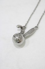 画像1: NieR Clothing / BUNNY 3D PENDANT  シルバー H-26-09-01-1039-PU-AC-KB-ZH (1)
