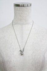 画像2: NieR Clothing / BUNNY 3D PENDANT  シルバー H-26-09-01-1039-PU-AC-KB-ZH (2)