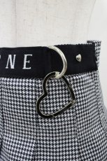 画像3: MORPH8NE / OFF SKIRT L ブラック×ホワイト H-26-09-01-1007-PU-SK-KB-ZH (3)