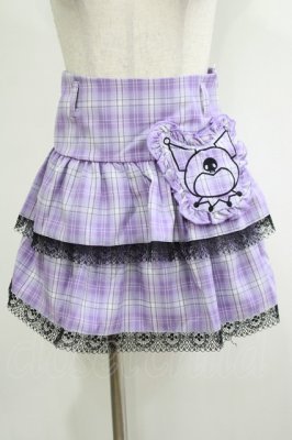 Preview of Kuromi mini skirt  ラベンダー