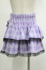 画像3: QOOZA / Kuromi mini skirt  ラベンダー H-26-09-01-1012-PU-SK-KB-ZH (3)