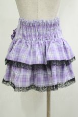 画像3: QOOZA / Kuromi mini skirt  ラベンダー H-26-09-01-1013-PU-SK-KB-ZH (3)