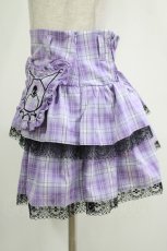 画像2: QOOZA / Kuromi mini skirt  ラベンダー H-26-09-01-1015-PU-SK-KB-ZH (2)
