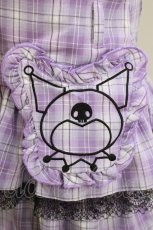 画像4: QOOZA / Kuromi mini skirt  ラベンダー H-26-09-01-1016-PU-SK-KB-ZH (4)