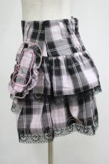 画像2: QOOZA / My Melody mini skirt  ピンク H-26-09-01-1024-PU-SK-KB-ZH (2)