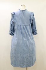 画像2: Candy Stripper / DEAR PEPE DENIM ONE-PIECE F BLUE H-26-09-01-070-PU-OP-AK-ZH (2)
