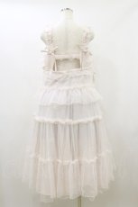 画像2: merry jenny / チュールドロストロングワンピース F ピンク H-26-09-01-071-LO-OP-AK-ZH (2)