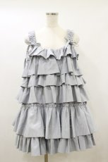 画像1: merry jenny / ホイップクリームミニワンピース F アイスブルー H-26-09-01-072-LO-OP-AK-ZH (1)