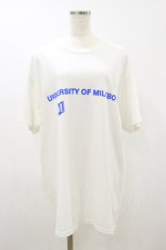 画像1: MILKBOY / UNIVERSITY TEE L ホワイト H-26-09-01-017-MB-TO-KB-ZH (1)
