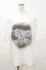 画像1: MILKBOY / LOST HOLIDAYS TEE  ホワイト H-26-09-01-018-MB-TO-KB-ZH (1)