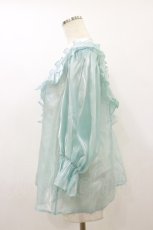 画像3: Candy Stripper / CHULIP ORGANDIEブラウス 2 サックス H-26-09-01-030-PU-BL-AK-ZH (3)
