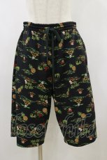 画像1: Candy Stripper / CANDY ISLAND HALF PANTS  ブラック H-26-09-01-032-PU-PA-KB-ZH (1)