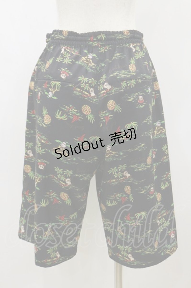 画像2: Candy Stripper / CANDY ISLAND HALF PANTS  ブラック H-26-09-01-032-PU-PA-KB-ZH (2)