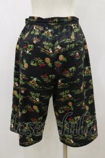画像2: Candy Stripper / CANDY ISLAND HALF PANTS  ブラック H-26-09-01-032-PU-PA-KB-ZH (2)