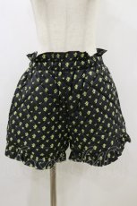 画像1: Candy Stripper / TINY ROSE QUILTING SHORTS 2 ブラック H-26-09-01-033-PU-PA-KB-ZH (1)
