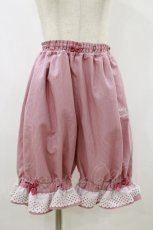 画像1: Shirley Temple / シャンブレーレース付きパンツ 160 ピンク H-26-09-01-034-ET-PA-AK-ZH (1)