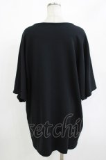 画像3: Na+H / Rustカットソー  黒 H-26-09-02-036-PU-TO-KB-ZH (3)